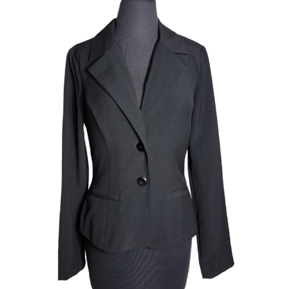 A. Byer Jackets & Blazers - A. Byer women's black button closure blazer size large